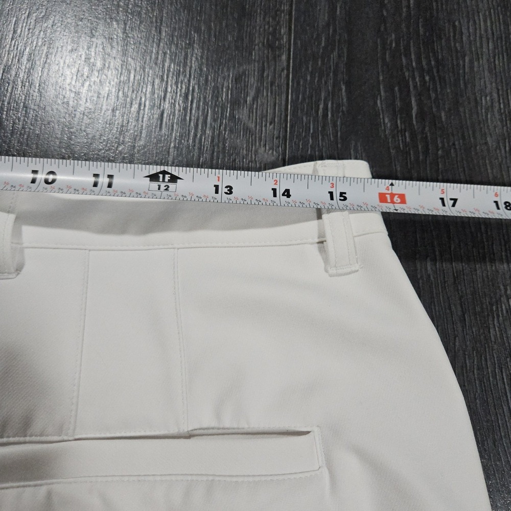 State & Liberty Tech Pant Men 32x26 White Stretch Performance Athletic Fit - Picture 9 of 10